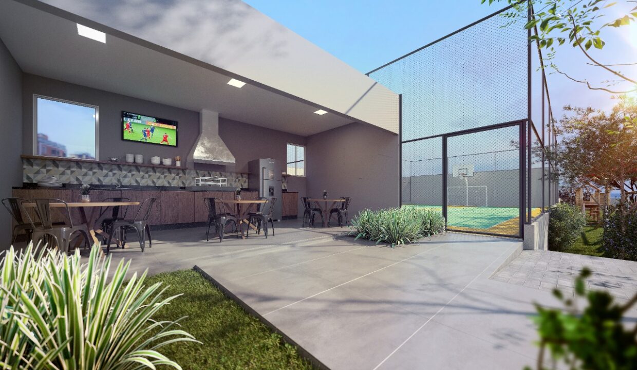 4. Sports Bar e Quadra Poliesportiva