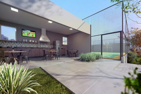 4. Sports Bar e Quadra Poliesportiva