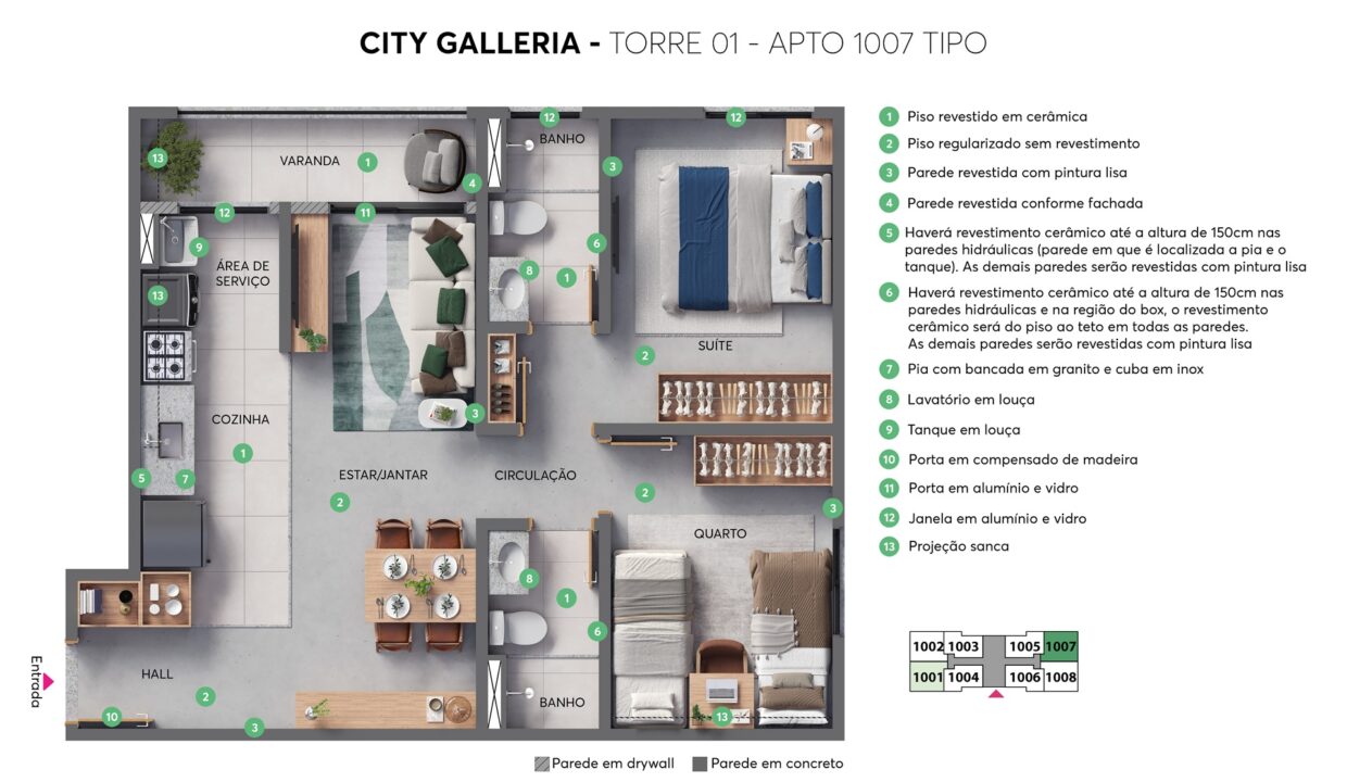 CITY GALLERIA-APARTAMENTO-1007-TIPO-MRV